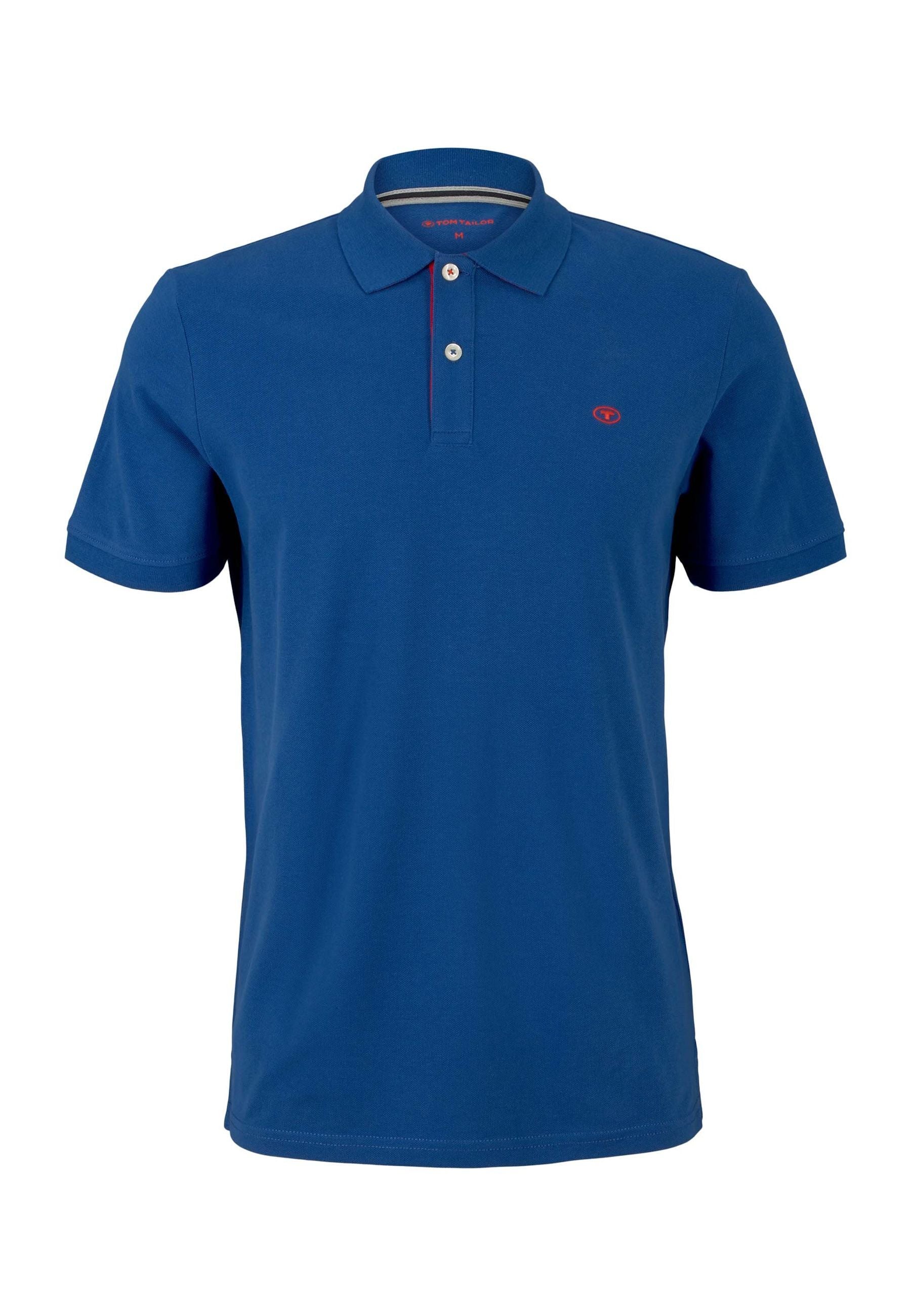 Tom Tailor Basic Poloshirt mit kleiner Logo-Stickerei