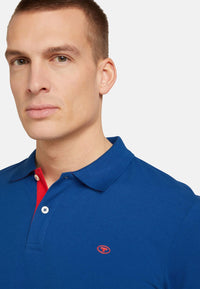 Tom Tailor Basic Poloshirt mit kleiner Logo-Stickerei