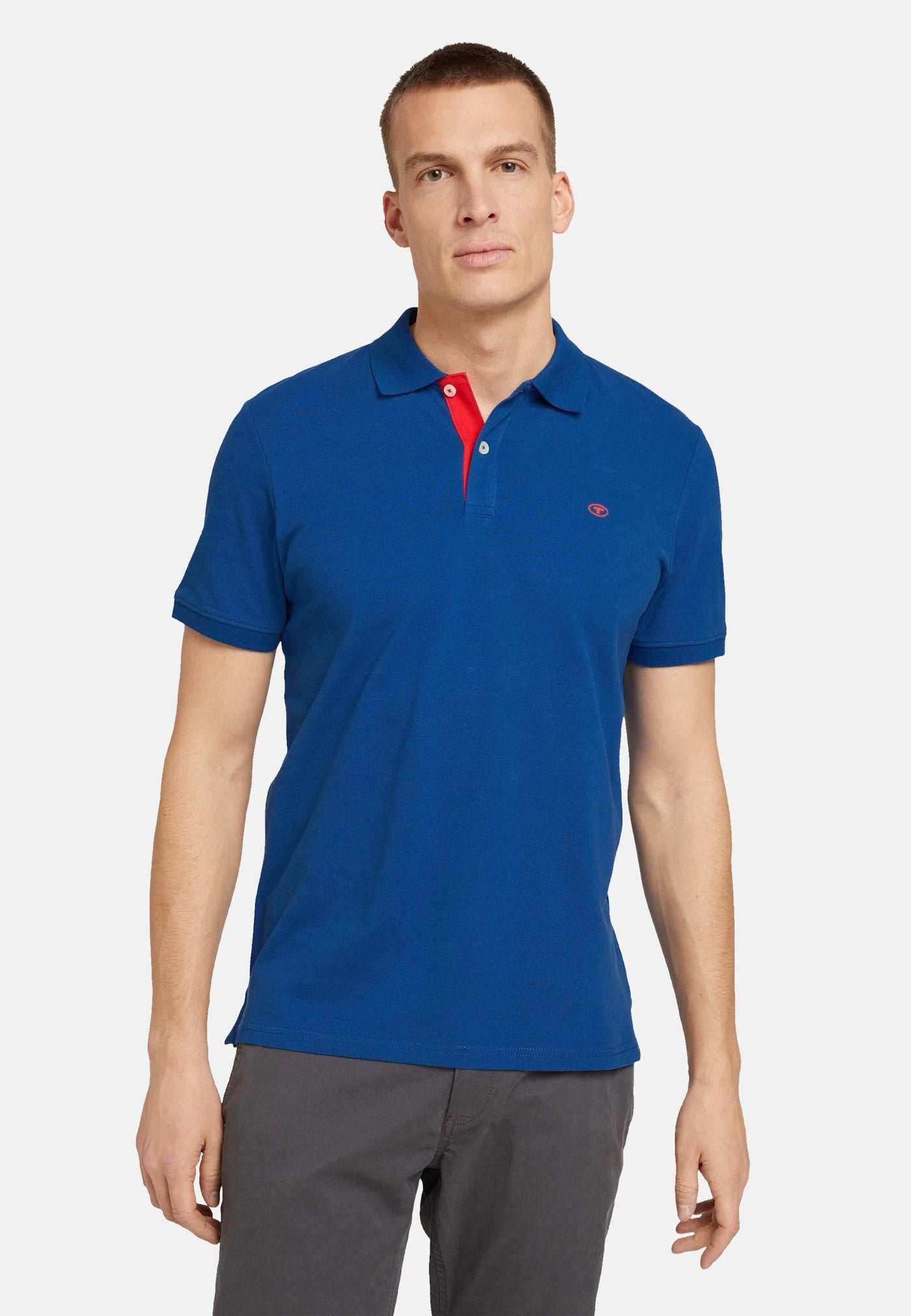 Tom Tailor Basic Poloshirt mit kleiner Logo-Stickerei