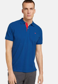 Tom Tailor Basic Poloshirt mit kleiner Logo-Stickerei