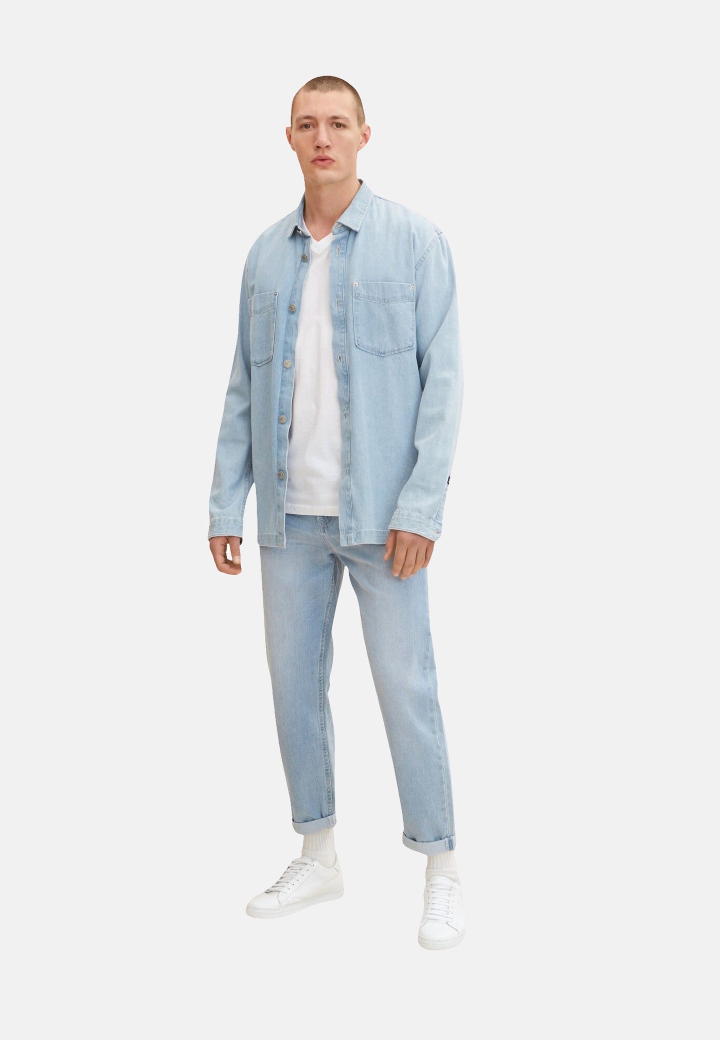 Tom Tailor 2er Pack T-Shirts V-Neck Basic TT Tee