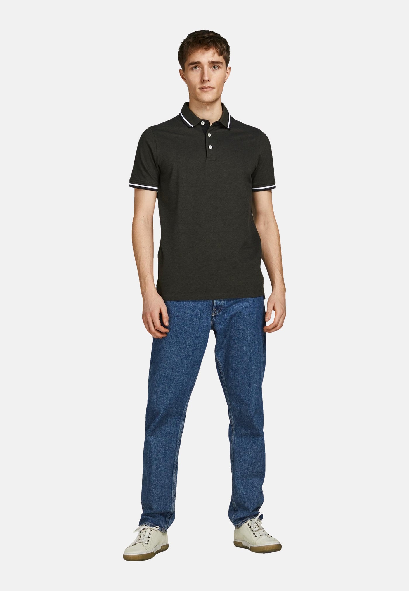 Tom Tailor Basic Kurzarmshirt mit Polokragen