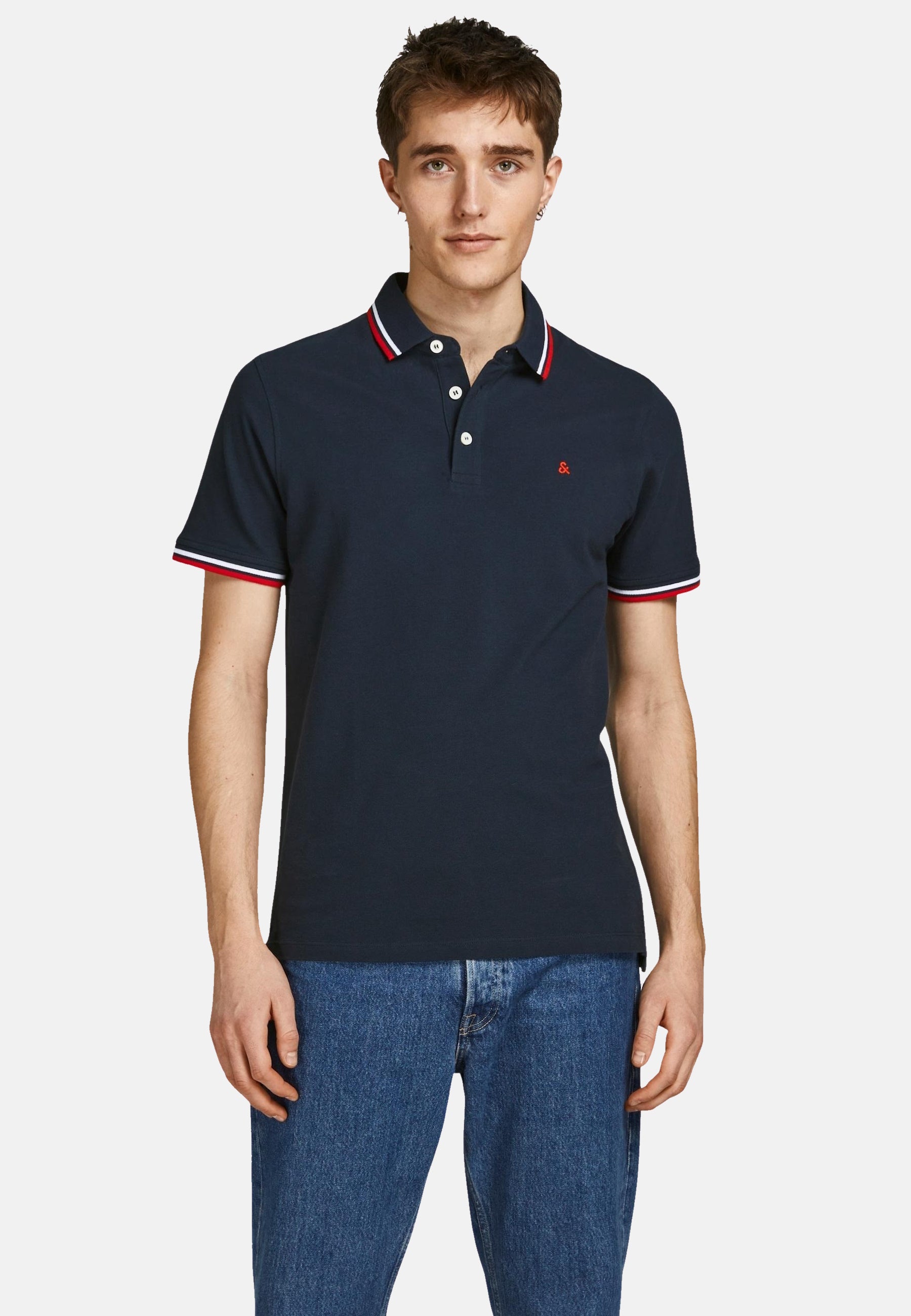 Tom Tailor Basic Kurzarmshirt mit Polokragen