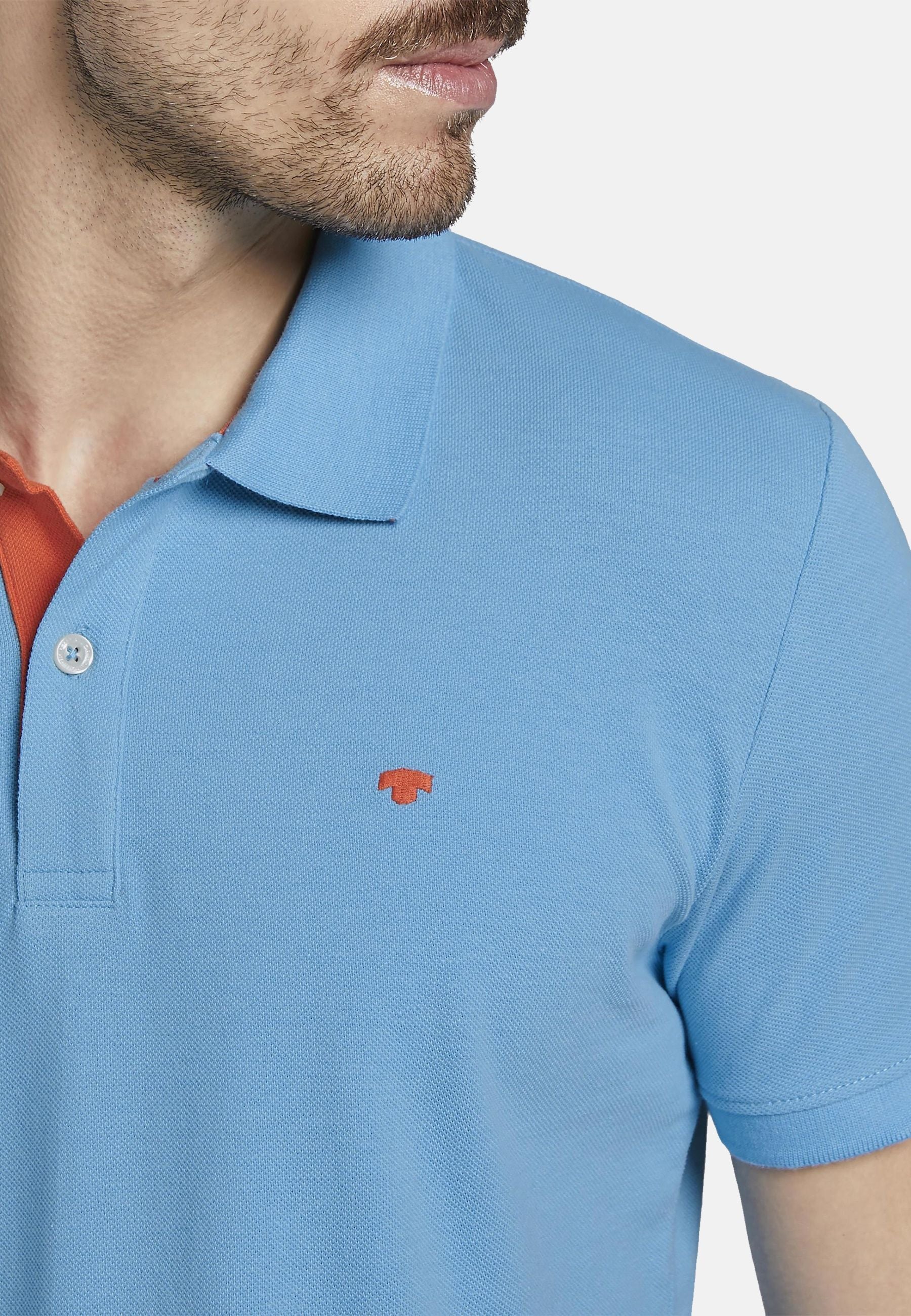 Tom Tailor Basic Kurzarmshirt mit Polokragen