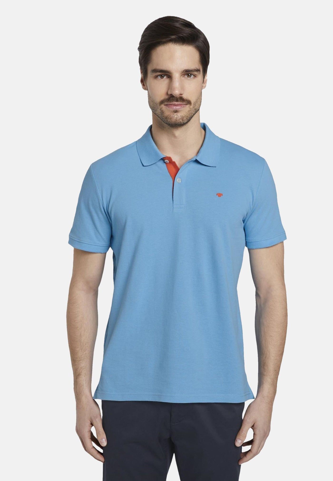 Tom Tailor Basic Kurzarmshirt mit Polokragen