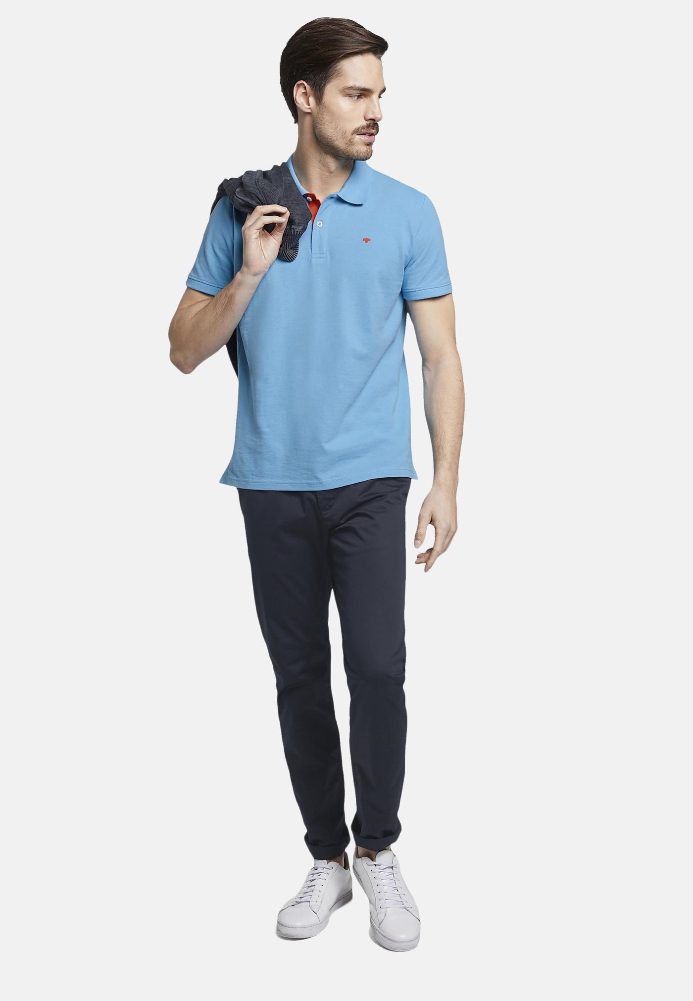 Tom Tailor Basic Kurzarmshirt mit Polokragen