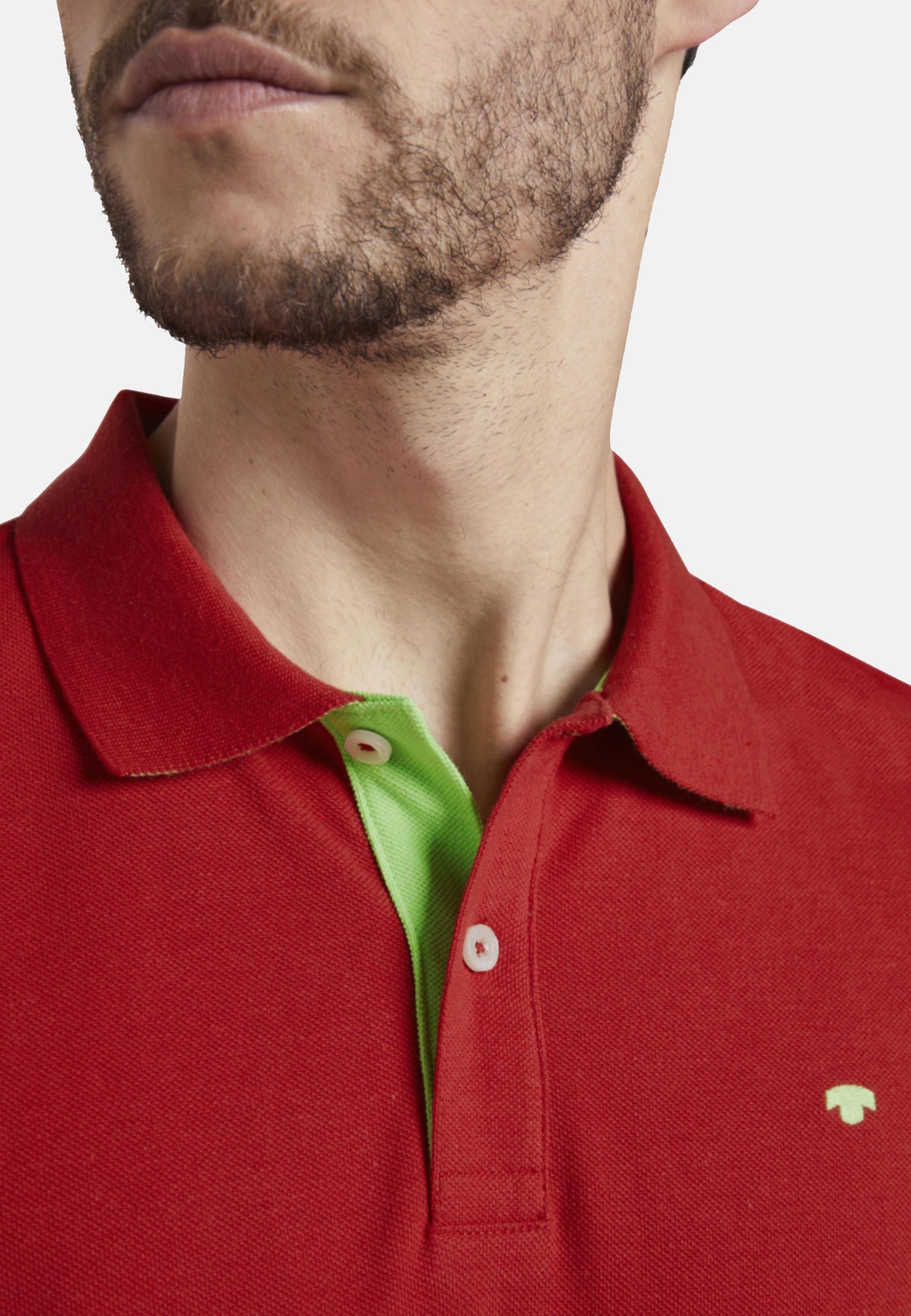 Tom Tailor Basic Kurzarmshirt mit Polokragen