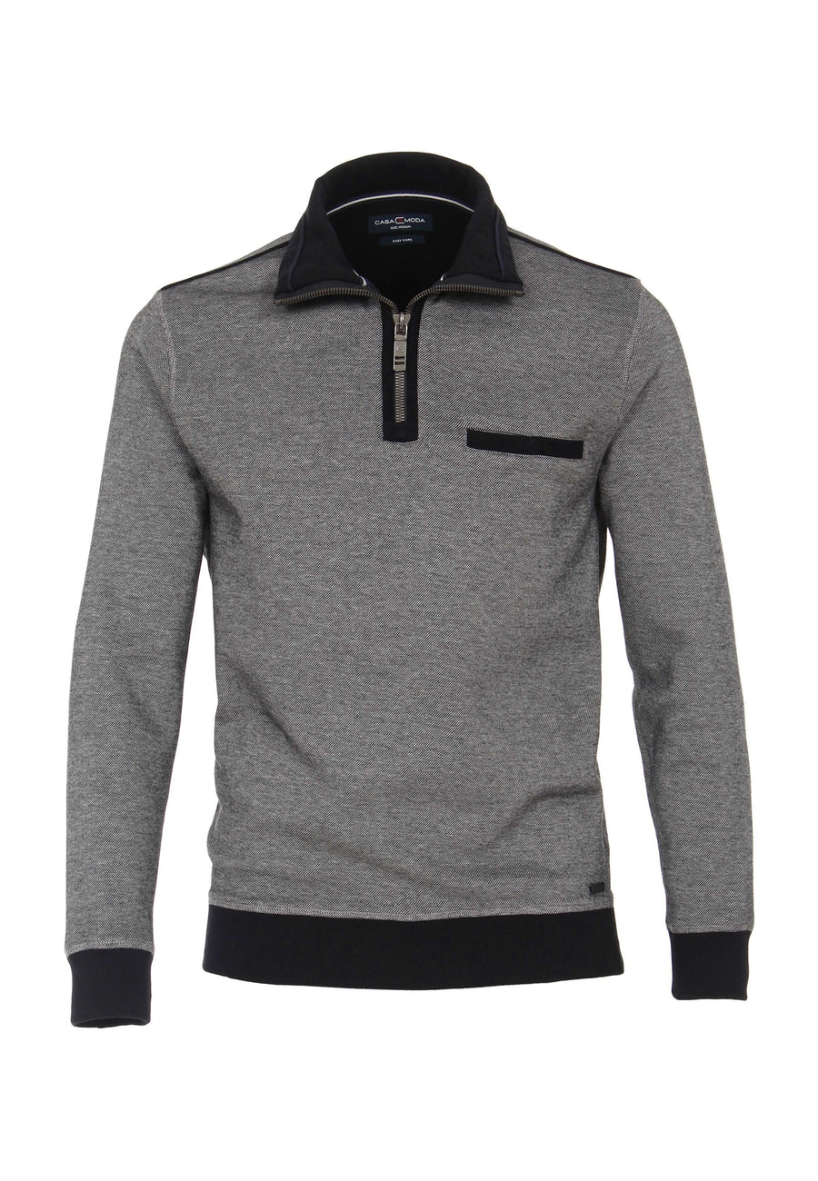 CASA MODA Troyer Sweatshirt