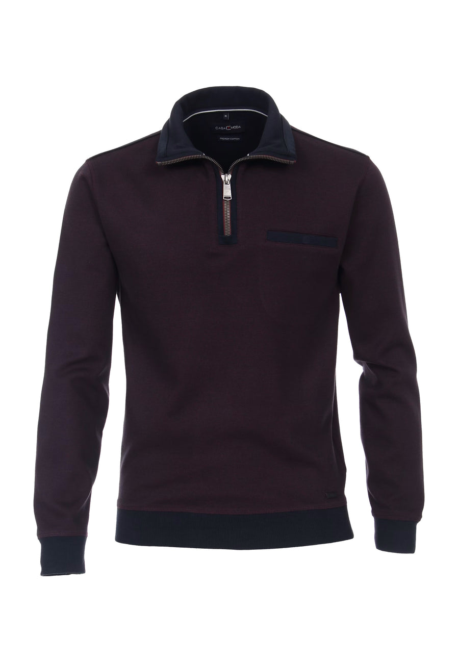 CASA MODA Troyer Sweatshirt