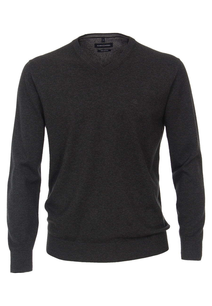 CASA MODA Strickpullover V-Neck