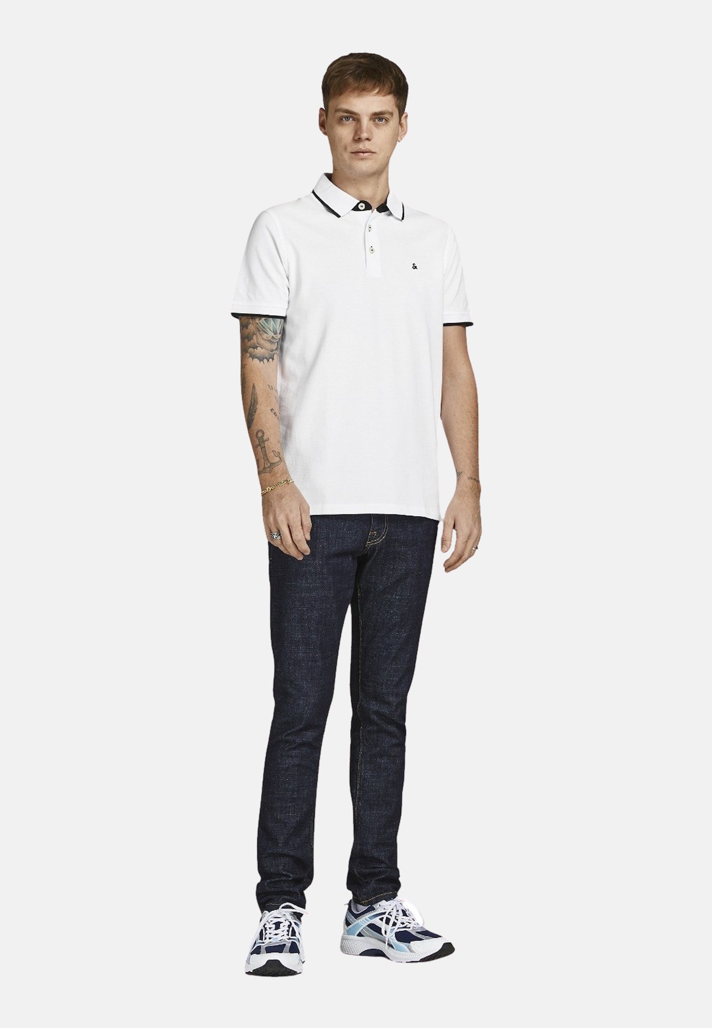 Jack & Jones 2 Pack Poloshirt JJEPAULOS POLO Shortsleeve