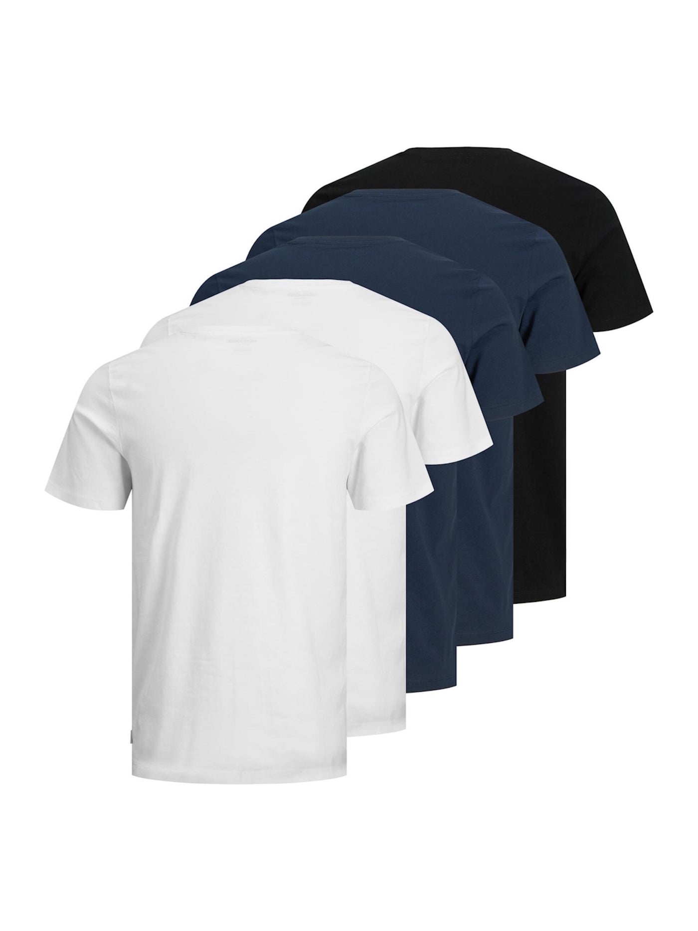 Jack & Jones 5 Pack T-Shirt Rundhals JJEORGANIC BASIC O-NECK