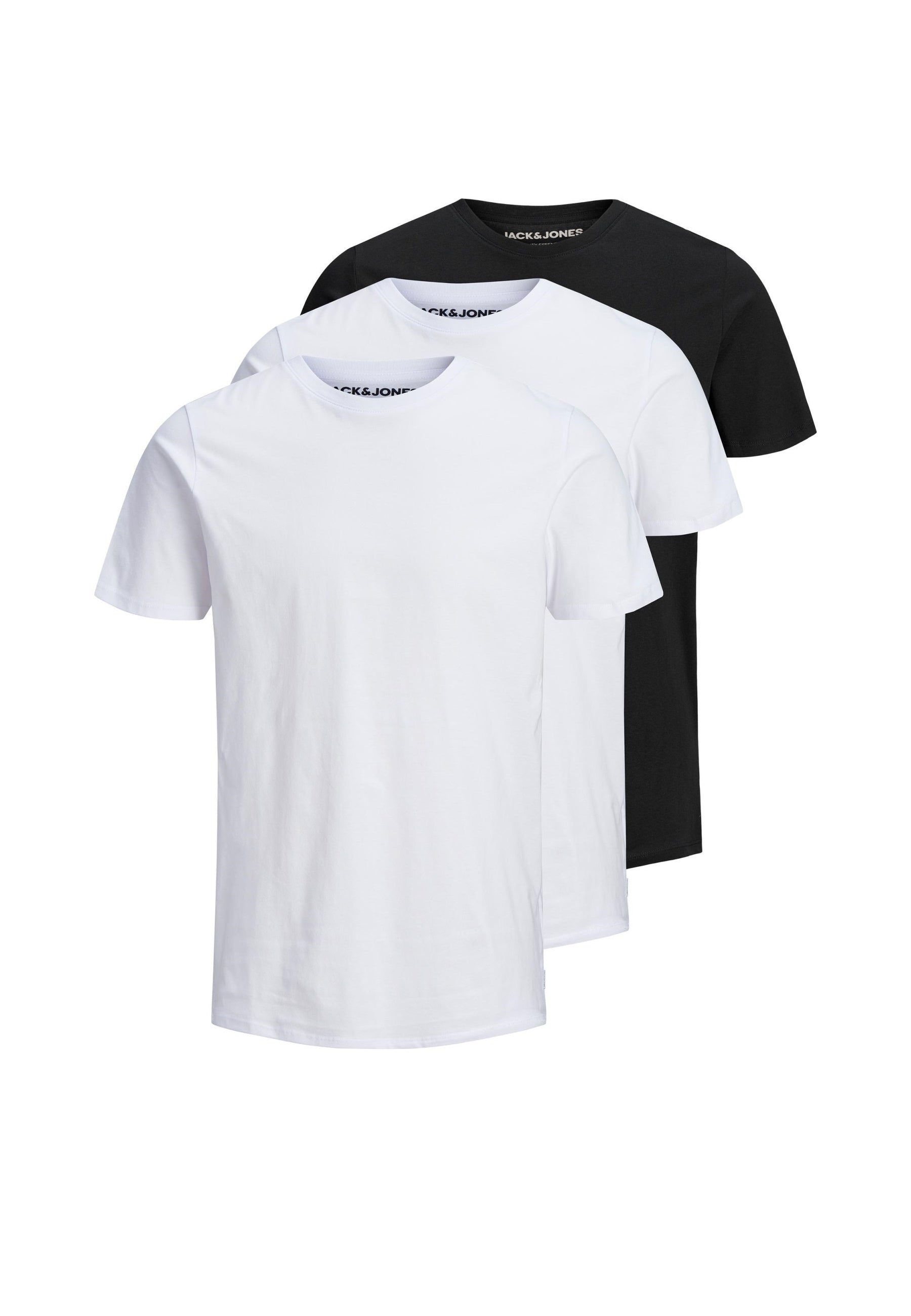 Jack & Jones 3 Pack T-Shirt JJEORGANIC BASIC O-NECK