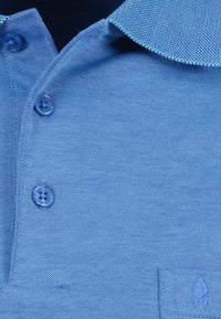 Ragman Langarmshirt mit Polokragen