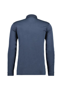 Ragman Langarmshirt mit Polokragen
