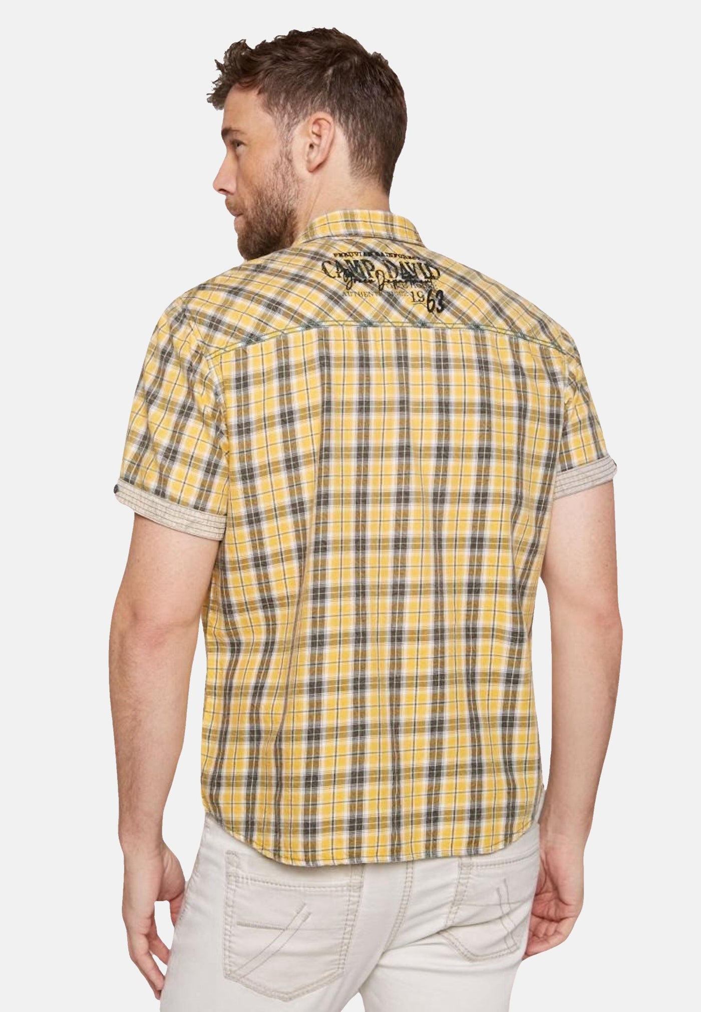 Camp David Tree House Kurzarmhemd