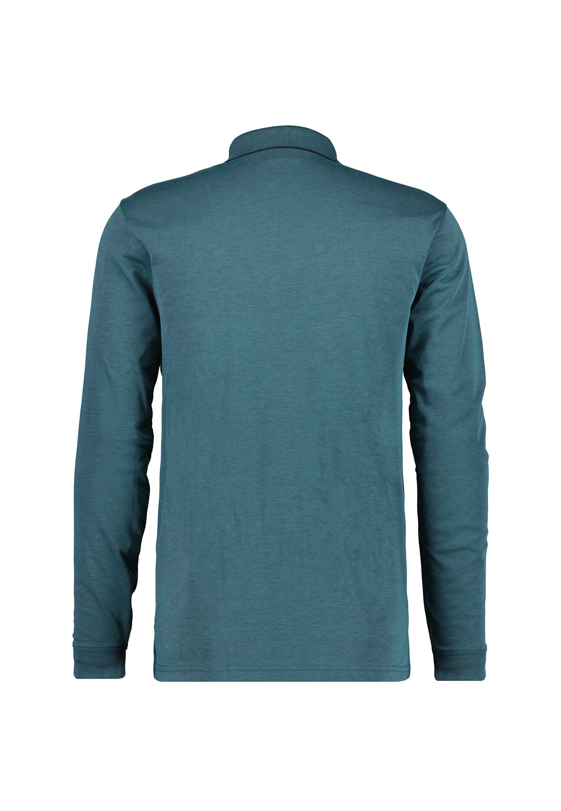 Ragman Langarmshirt mit Polokragen