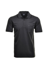 Ragman Kurzarmshirt mit Polokragen
