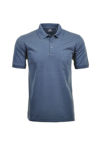Ragman Kurzarmshirt mit Polokragen