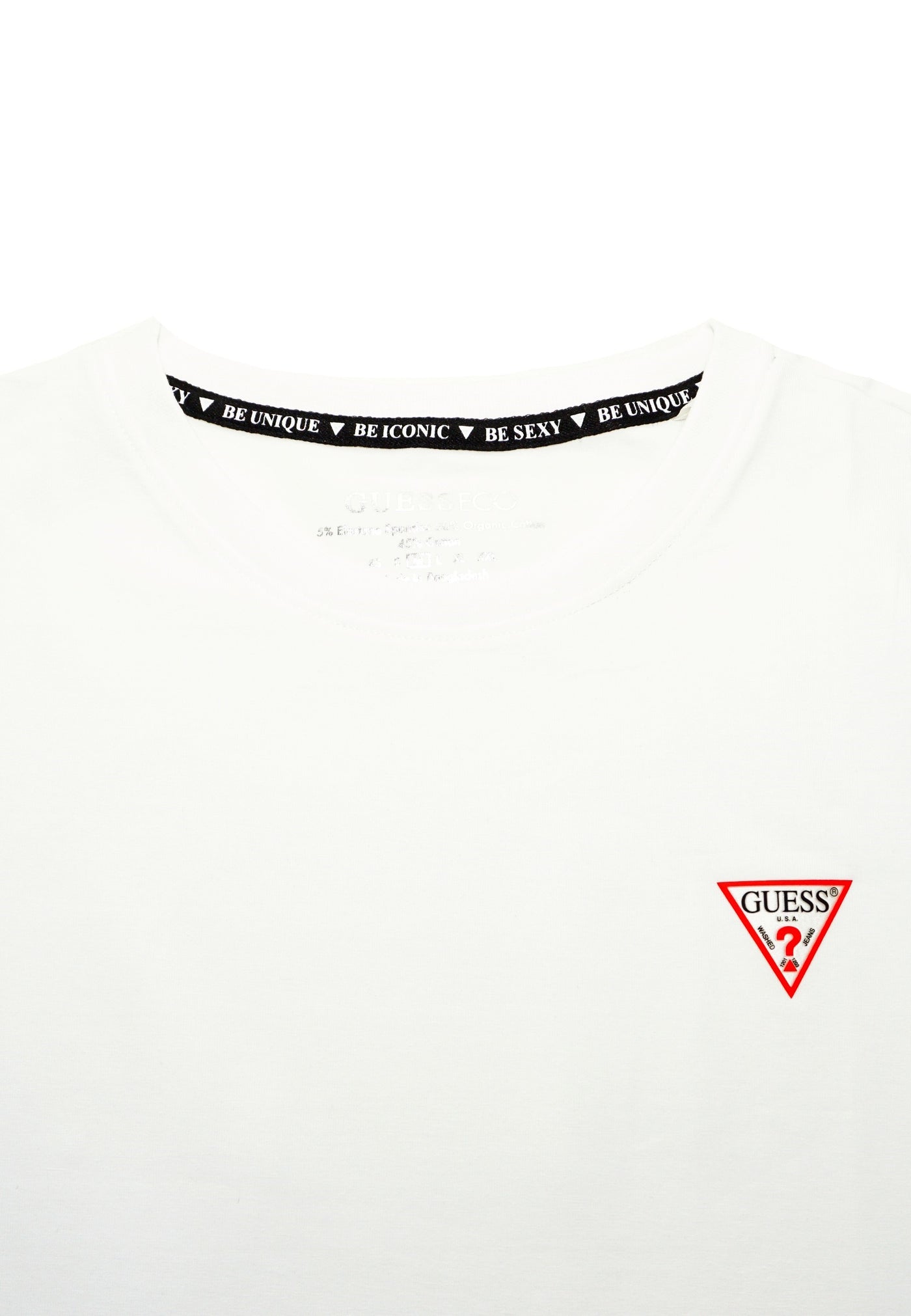 Guess SS CN Mini Triangle Kurzarmshirt