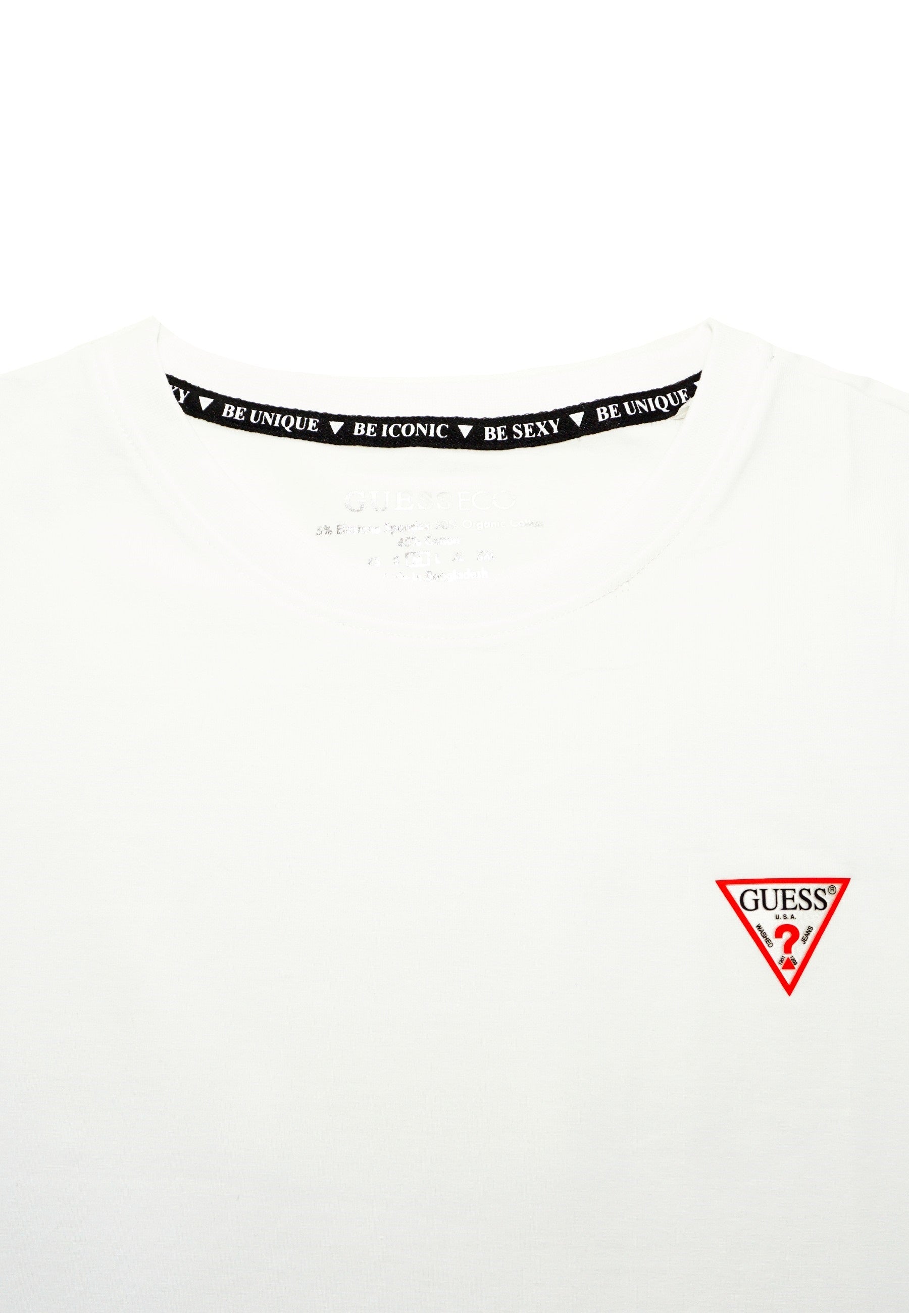 Guess SS CN Mini Triangle Kurzarmshirt