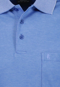 Ragman Kurzarmshirt mit Polokragen