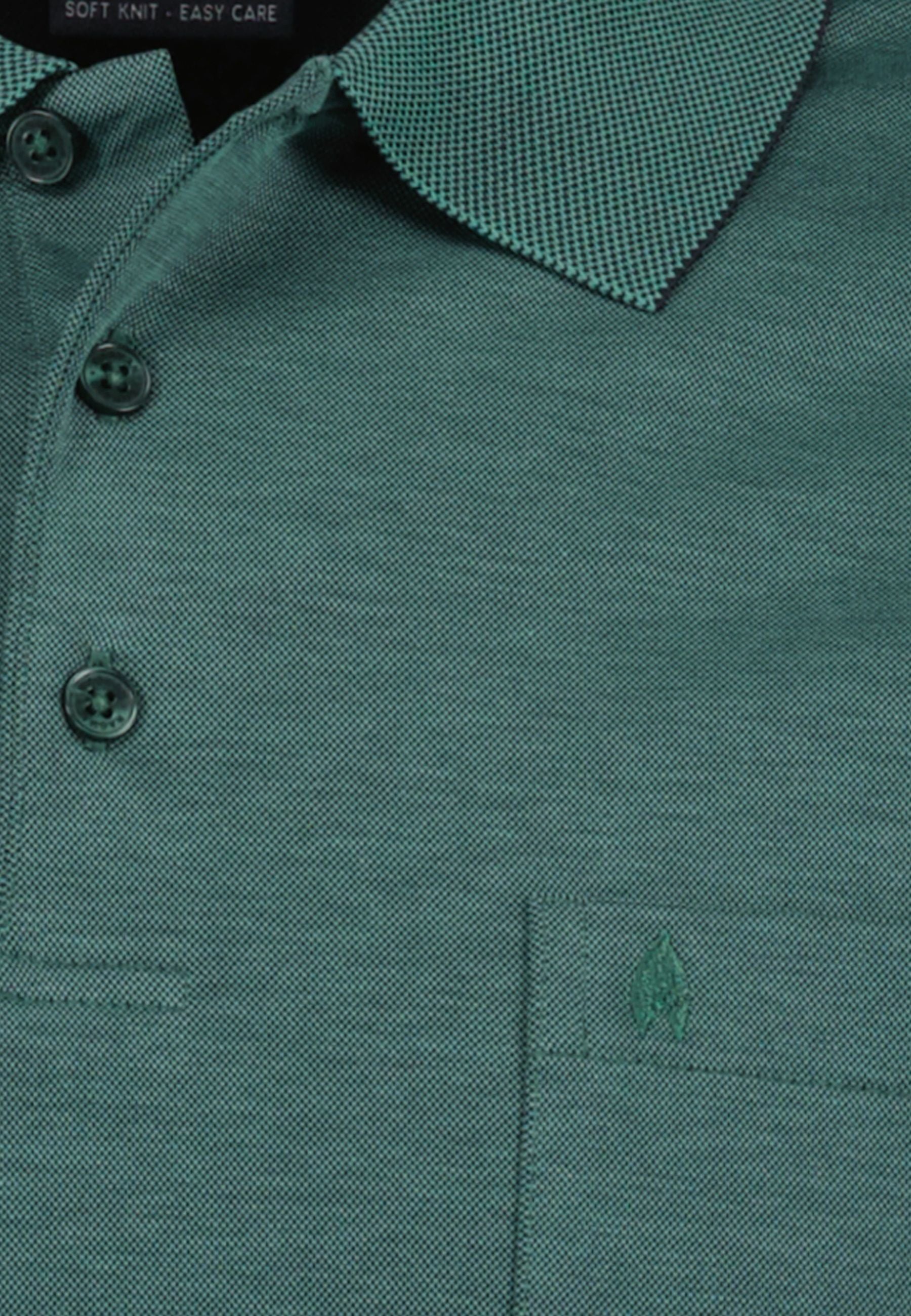 Ragman Kurzarmshirt mit Polokragen