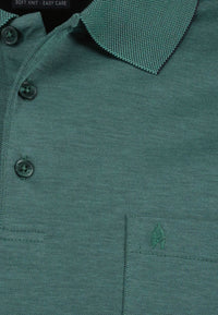 Ragman Kurzarmshirt mit Polokragen