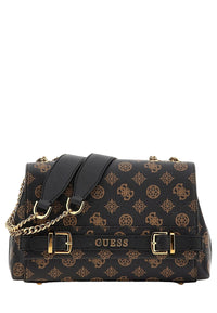 Guess Sestri Logo Convrtbl Crossbody Flap Schultertasche