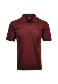 Ragman Kurzarmshirt mit Polokragen