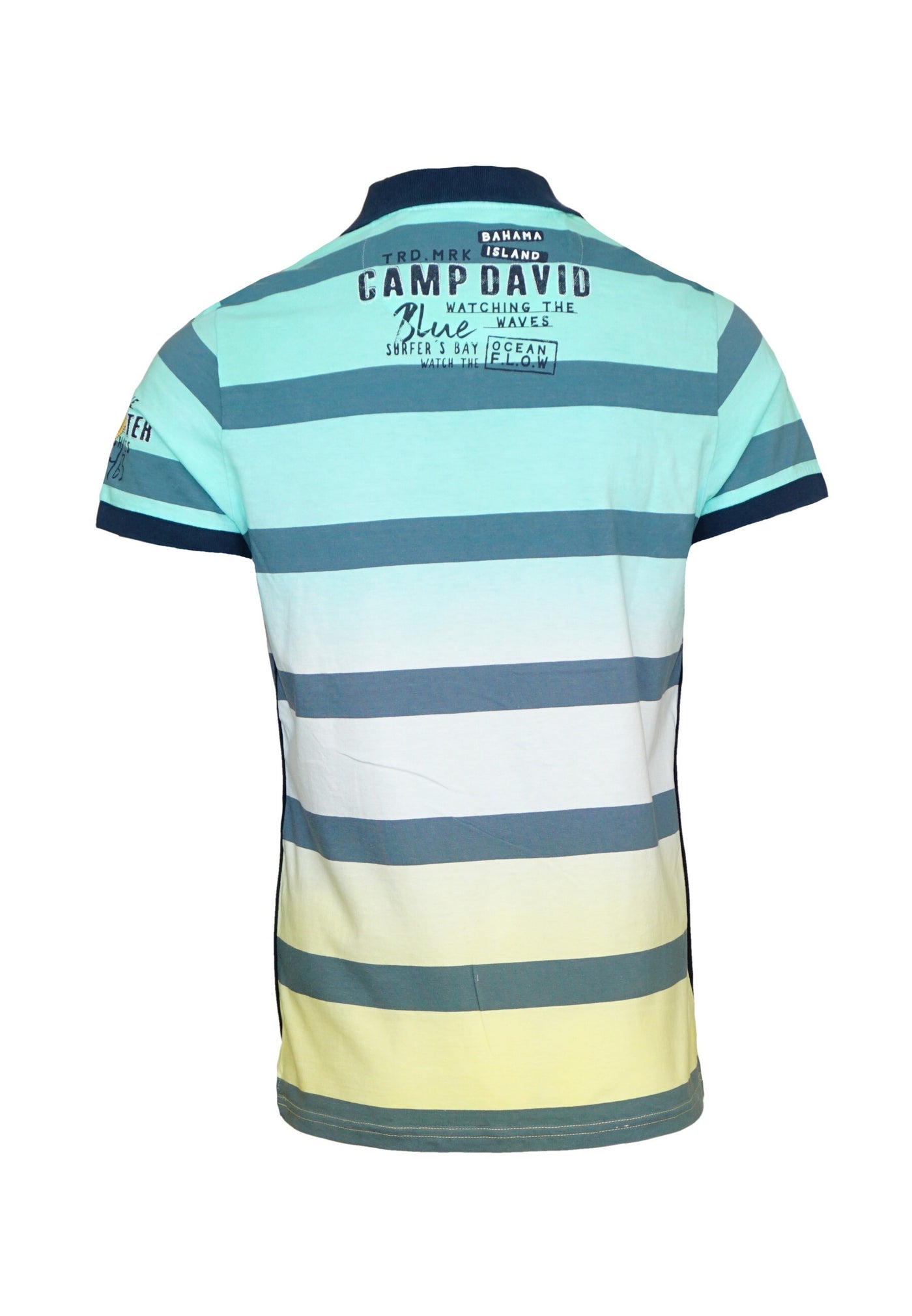Camp David Beach Life Kurzarmshirt mit Polokragen