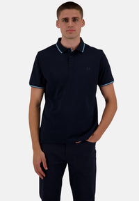 Ragman Kurzarmshirt mit Polokragen