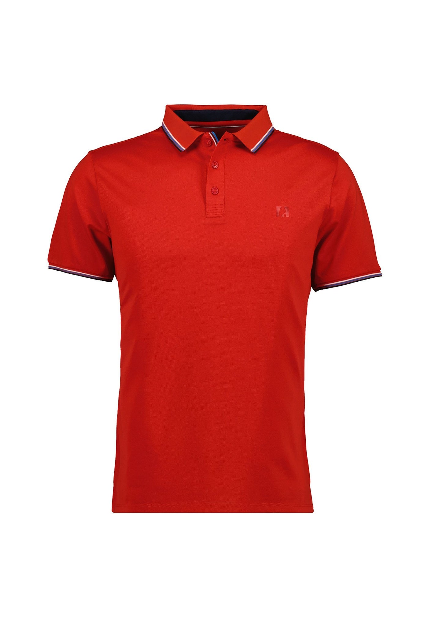 Ragman Kurzarmshirt mit Polokragen