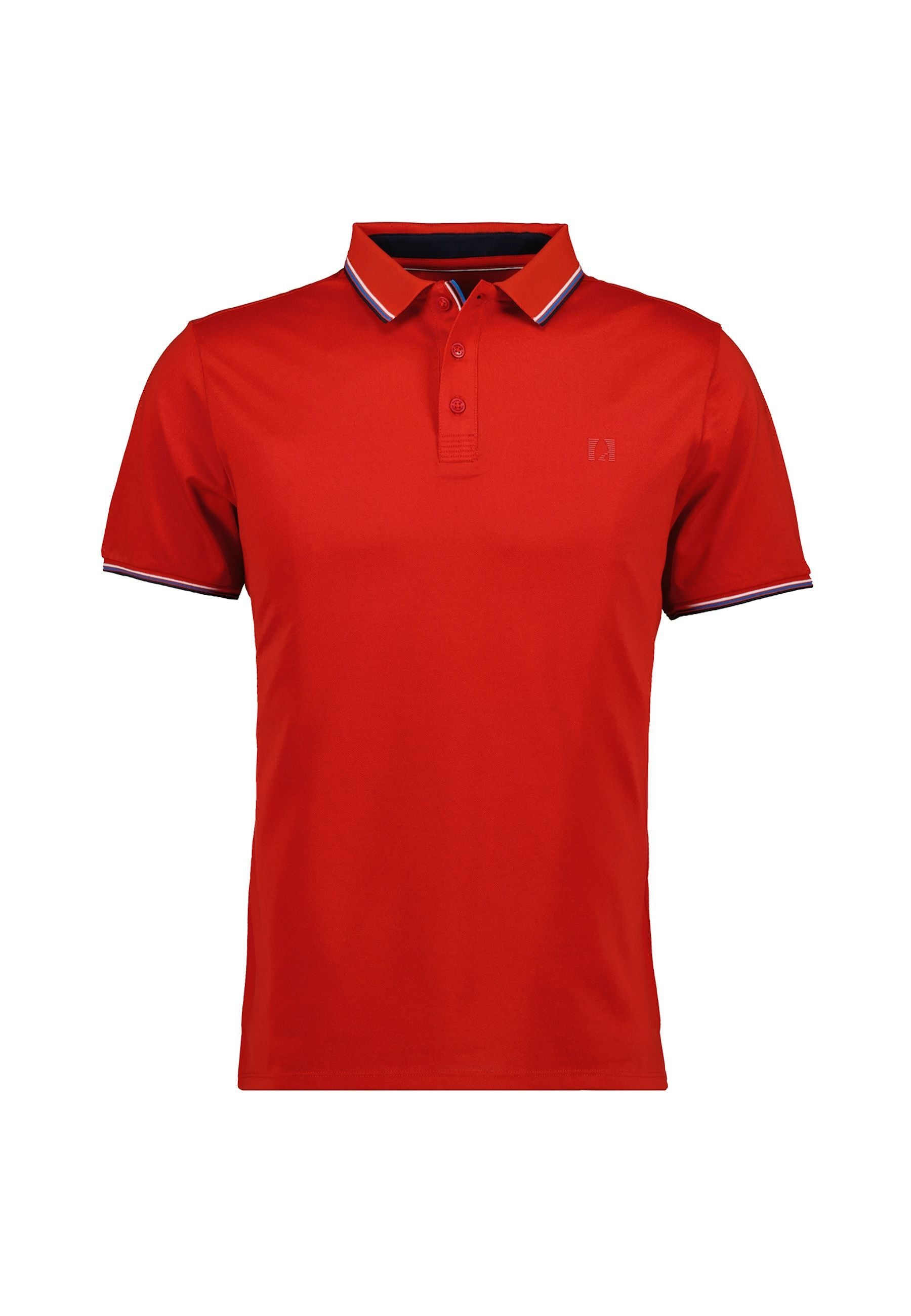 Ragman Kurzarmshirt mit Polokragen
