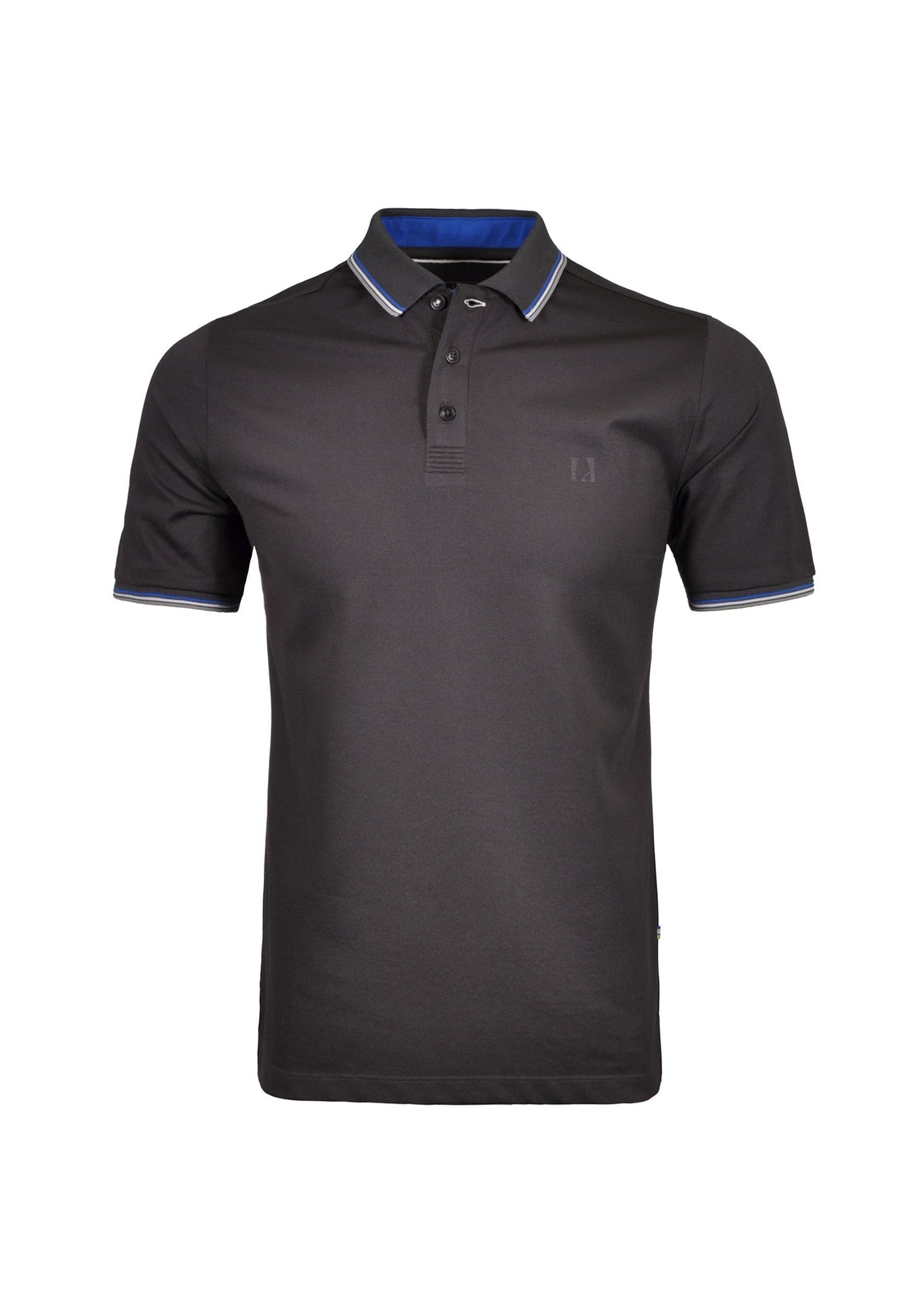 Ragman Kurzarmshirt mit Polokragen