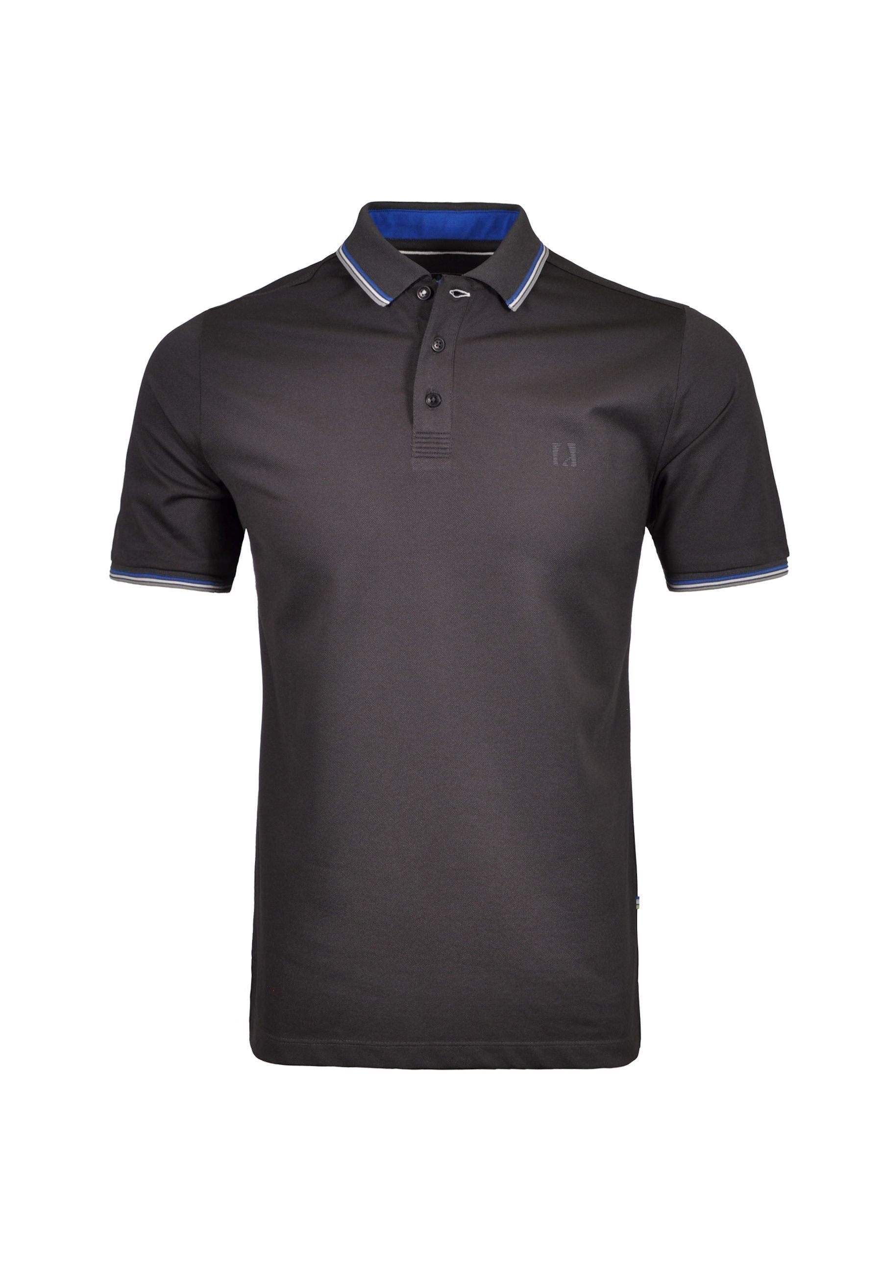 Ragman Kurzarmshirt mit Polokragen