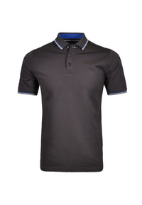 Ragman Kurzarmshirt mit Polokragen