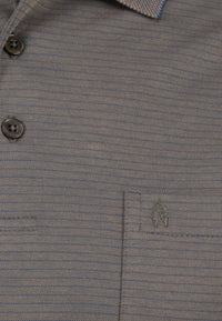 Ragman Kurzarmshirt mit Polokragen