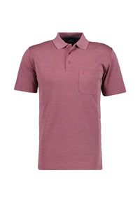 Ragman Kurzarmshirt mit Polokragen