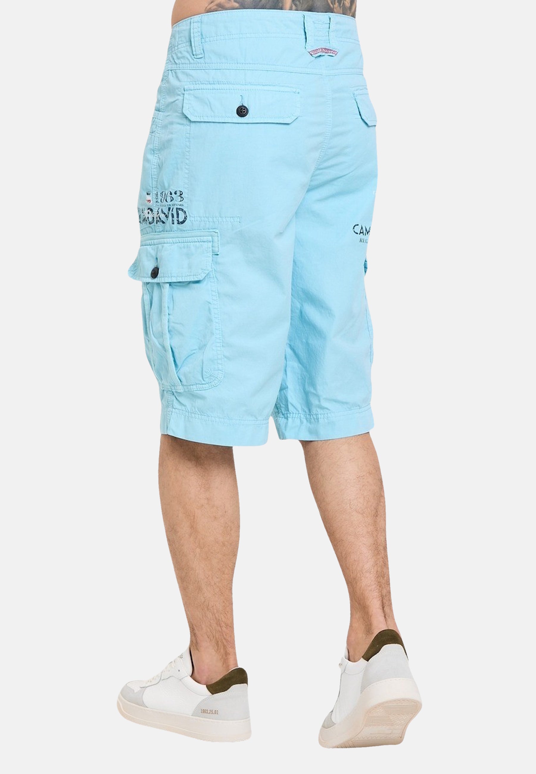 Camp David Cinque Terre kurze Hose mit vielen Taschen