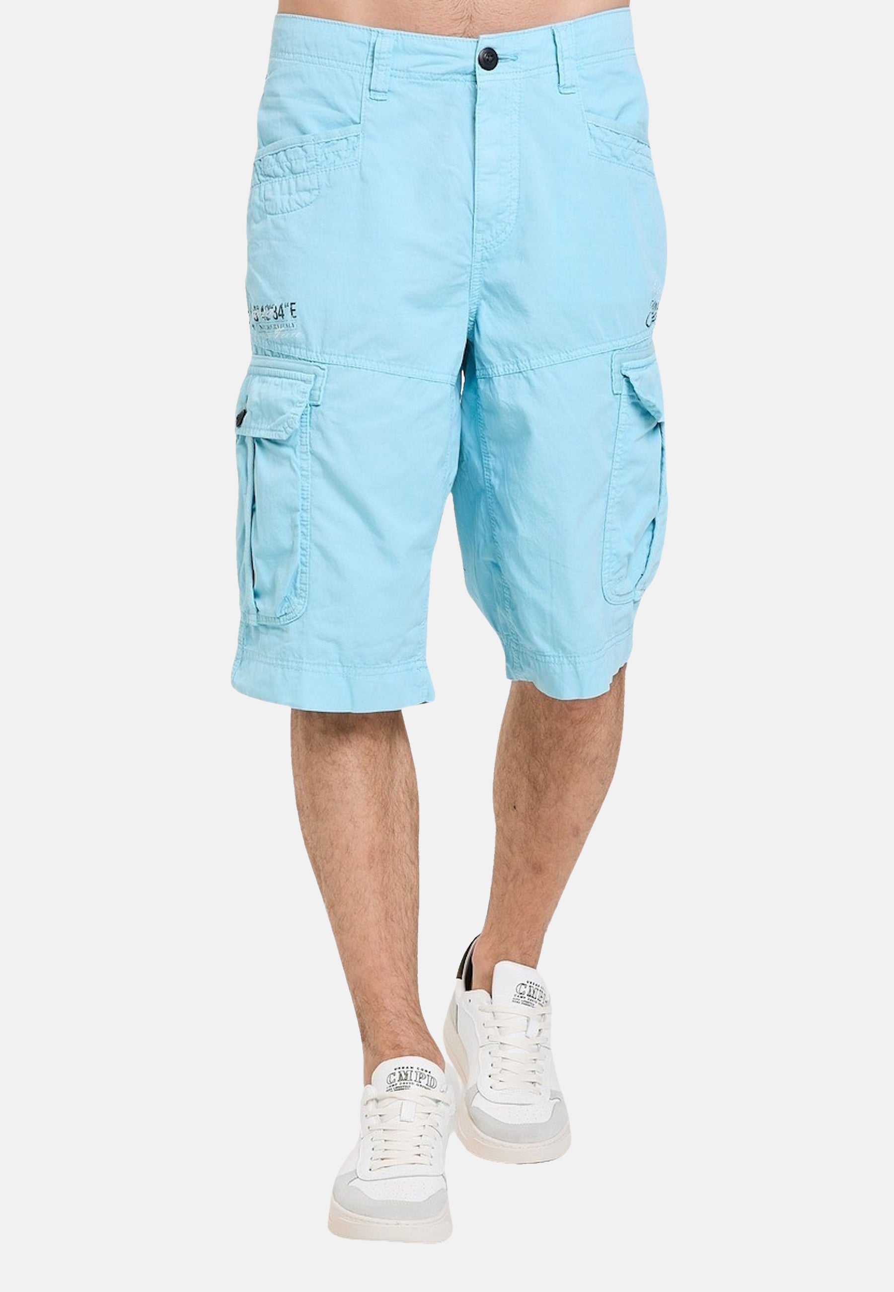 Camp David Cinque Terre kurze Hose mit vielen Taschen
