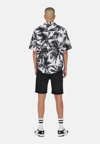 Only & Sons Tie RLX Palm Kurzarmhemd