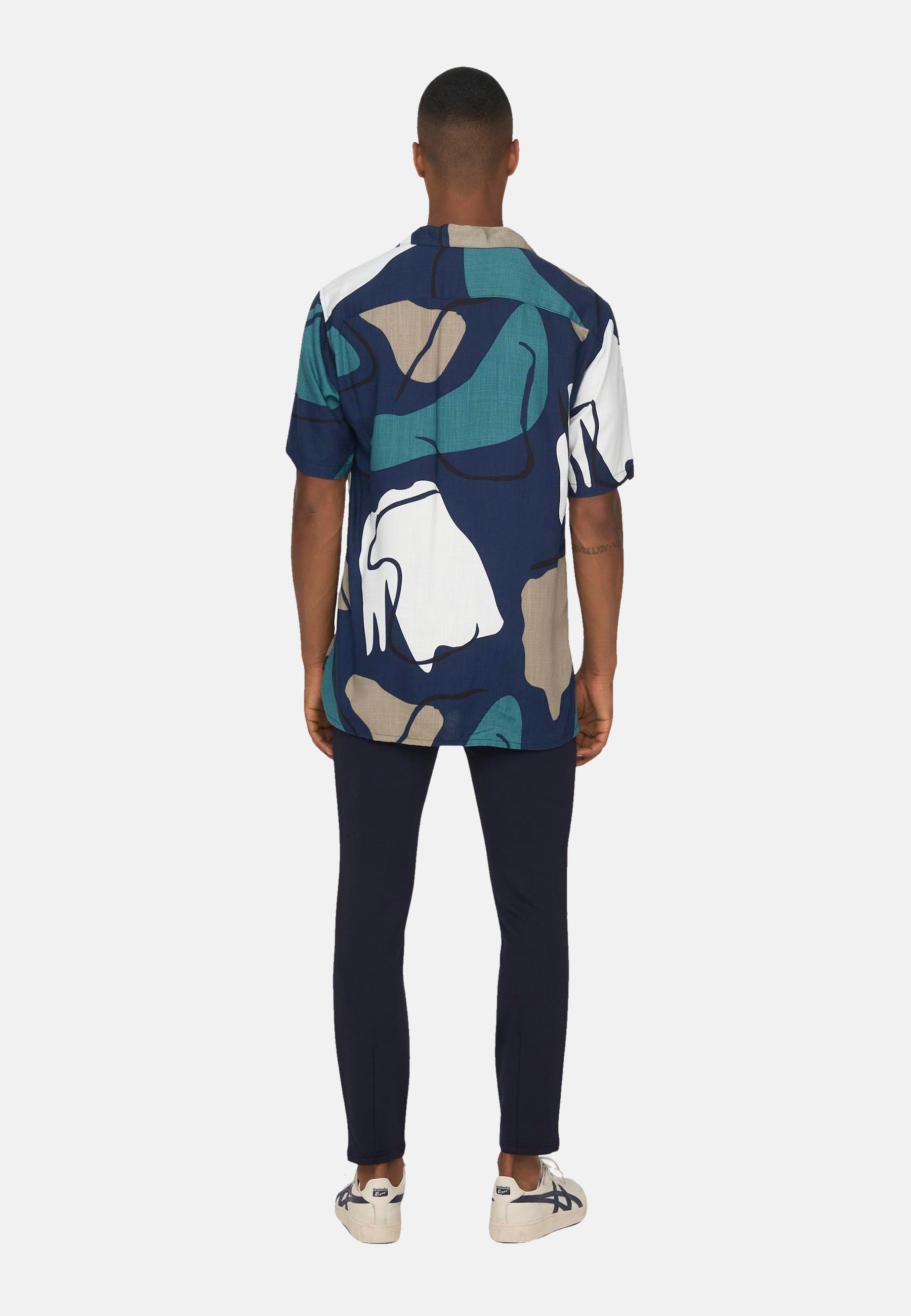 Only & Sons Dab REG Abstract Kurzarmhemd