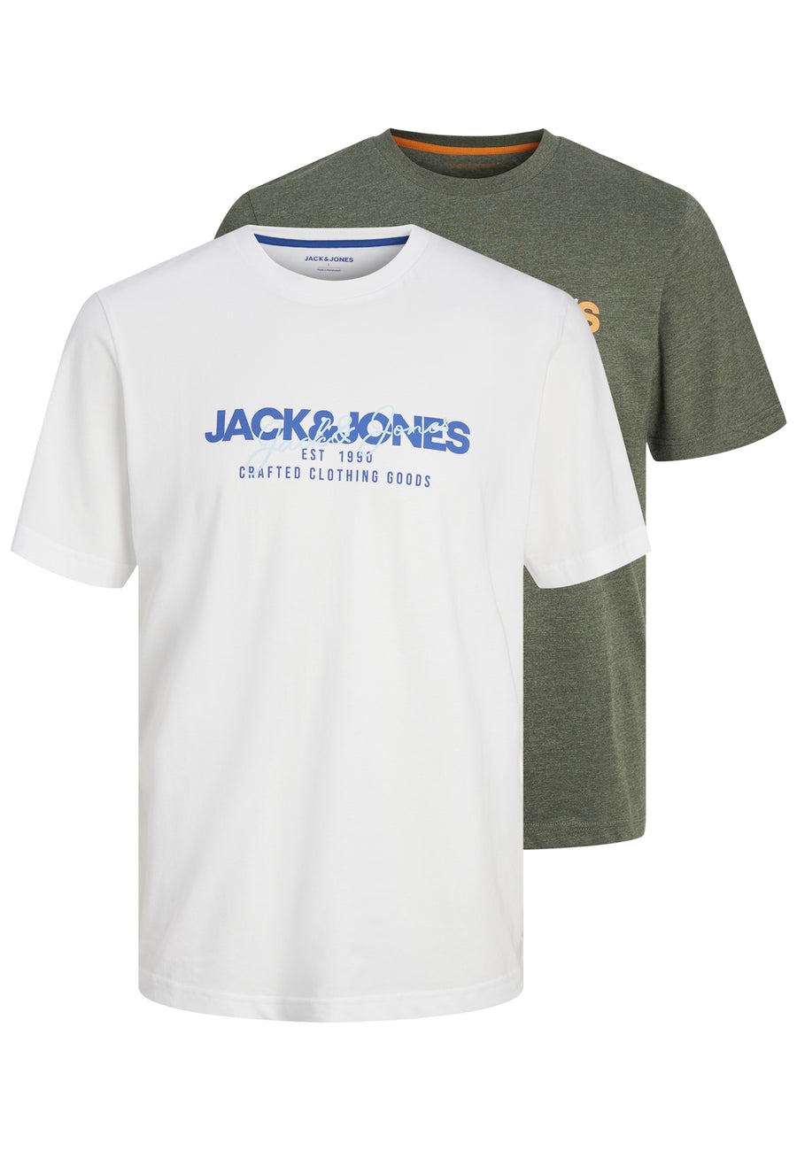Jack & Jones Alvis Kurzarmshirt Doppelpack