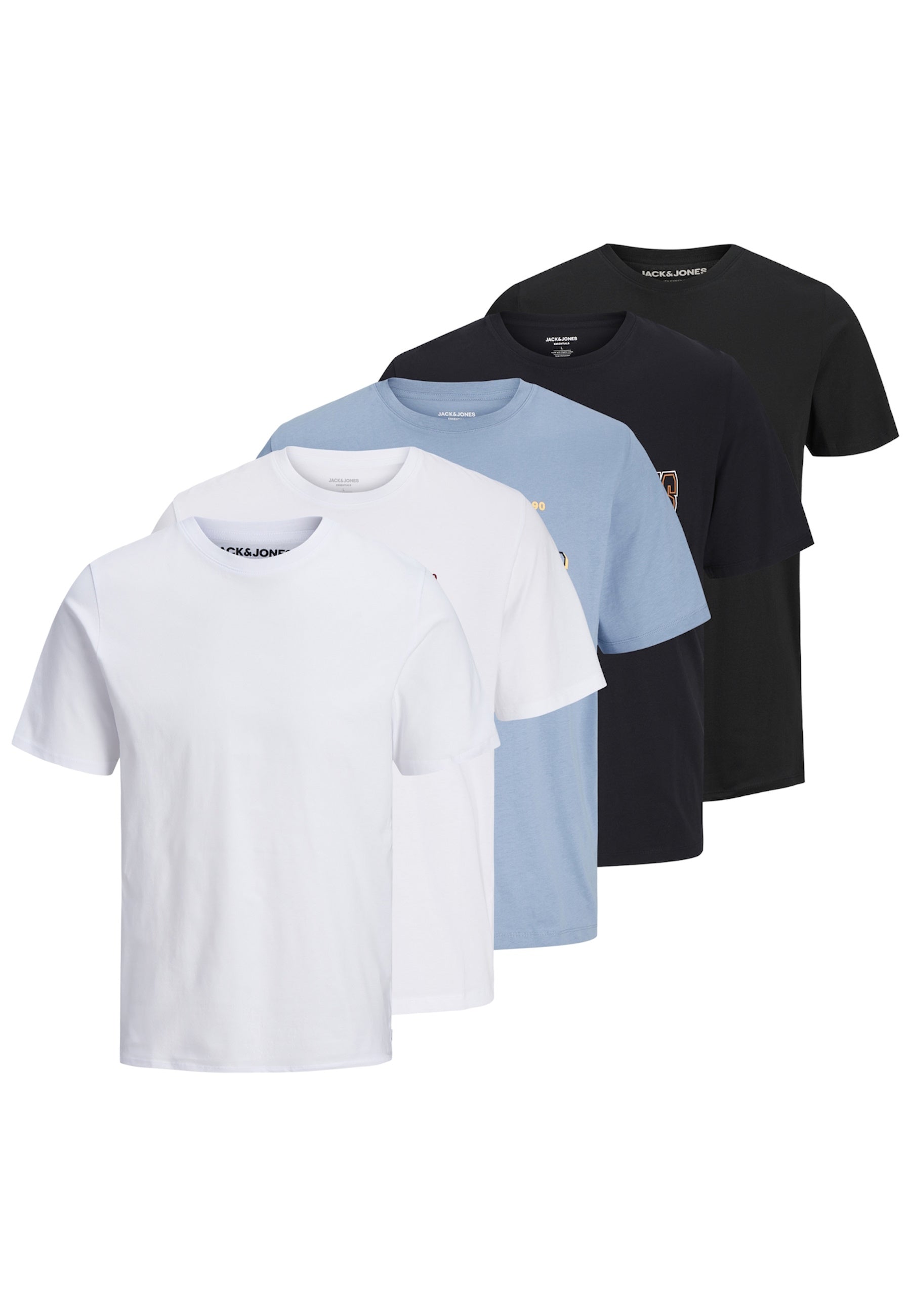 Jack & Jones Tiley Kurzarmshirt 5er pack
