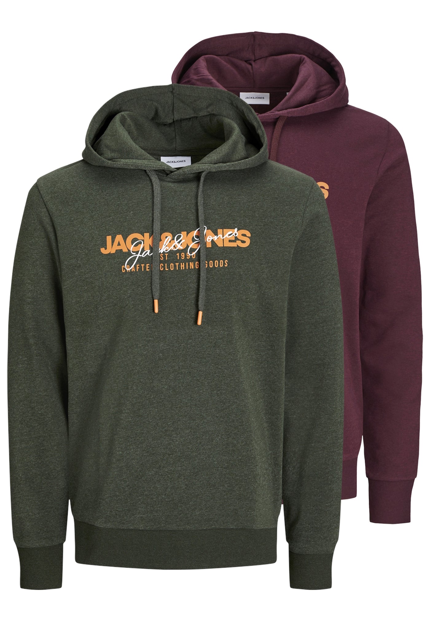 Jack & Jones Alvis Kapuzenpullover Doppelpack