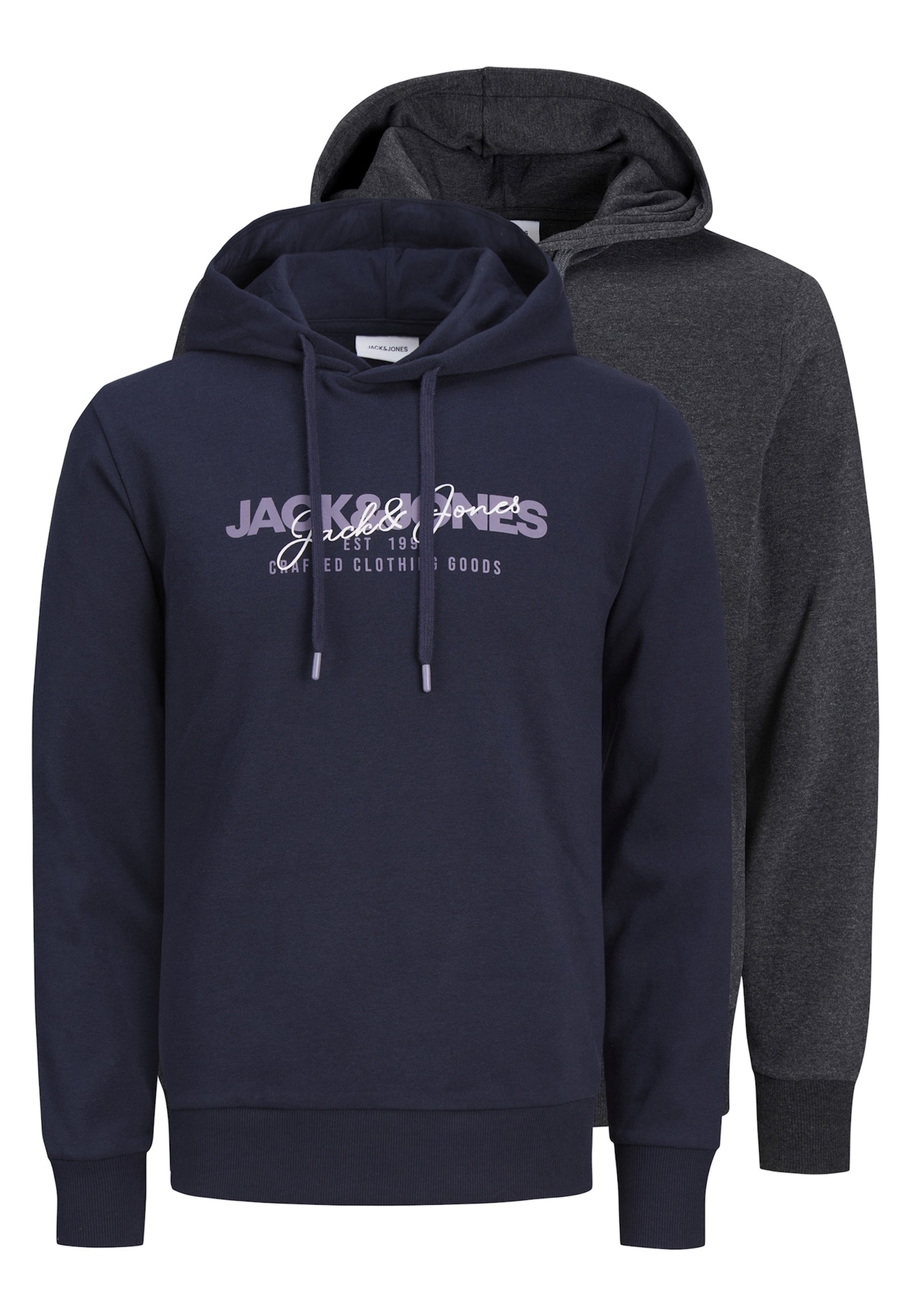Jack & Jones Alvis Kapuzenpullover Doppelpack