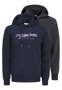 Jack & Jones Alvis Kapuzenpullover Doppelpack