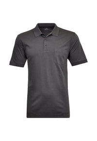 Ragman Kurzarmshirt mit Polokragen