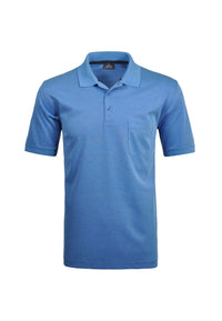 Ragman Kurzarmshirt mit Polokragen